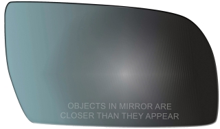 Spiegelglas Rechts - Mirrorglas Right  Astro Van 90-91